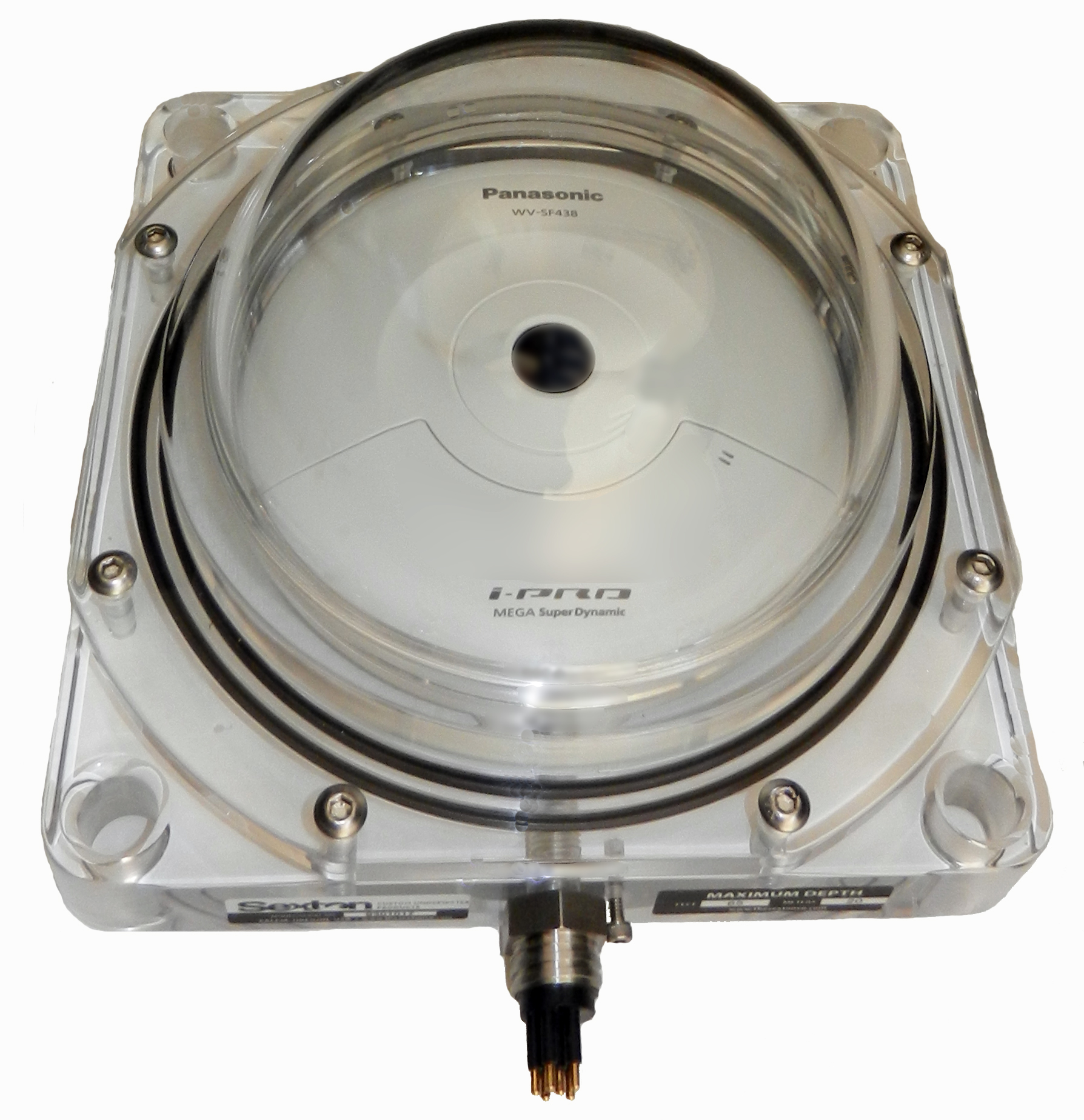 Hemispheric Underwater video camera